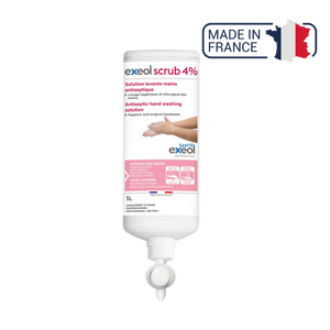 Exeol scrub 4% savon antiseptique - Sodel Exeol 