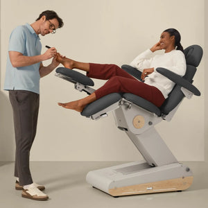 Fauteuil de pédicurie Électrique avec chauffage - 3 coloris - Swop P3 Up - Naggura Naggura 
