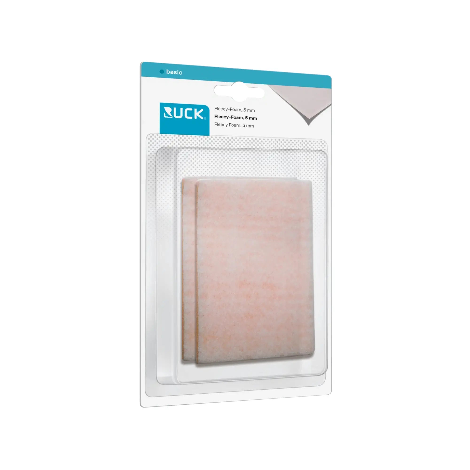 Fleecy Foam - 2 plaques - 7,5 x 11 cm - Épaisseur : 5 mm Ruck