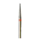 Fresa de carburo de tungsteno E0120 - Abrasión y acabado de uñas finas - Diente cruzado fino - Forma cónica - 2,3 mm