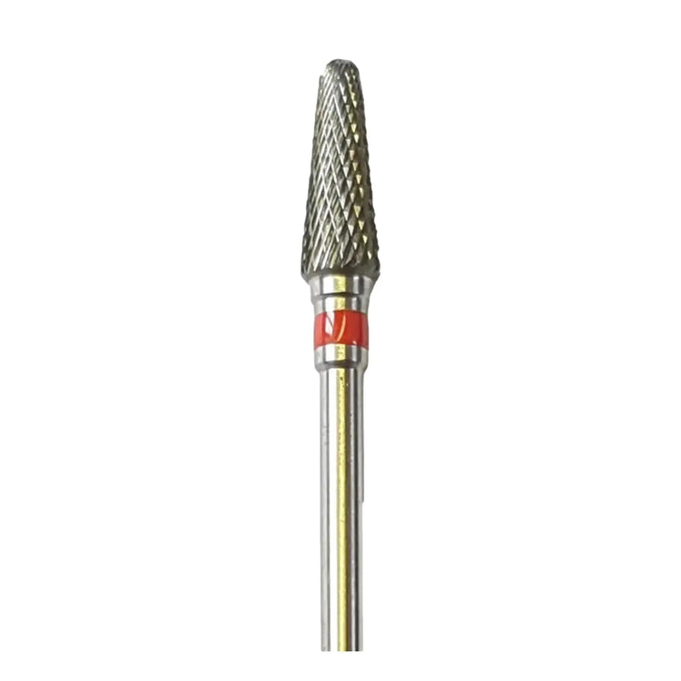 Fraise E5620 Carbure de tungstène - Abrasion et finition des ongles fins - Denture croisée fine - 4,5 mm - My Podologie