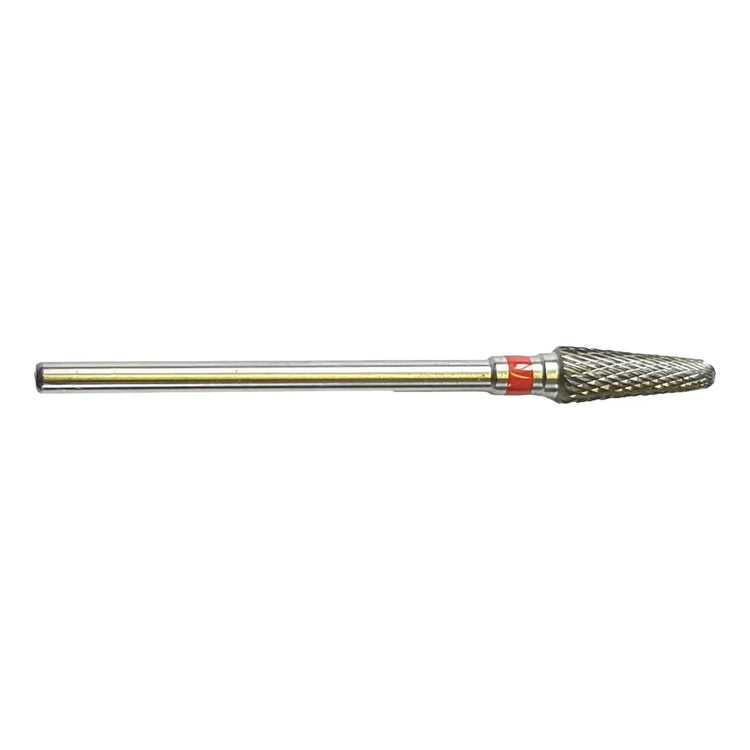 Fraise E5620 Carbure de tungstène - Abrasion et finition des ongles fins - Denture croisée fine - 4,5 mm - My Podologie