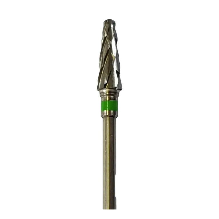 Fraise E5650 Carbure de tungstène - Abrasion des ongles épais - Denture croisée grosse - 4,5 mm - My Podologie
