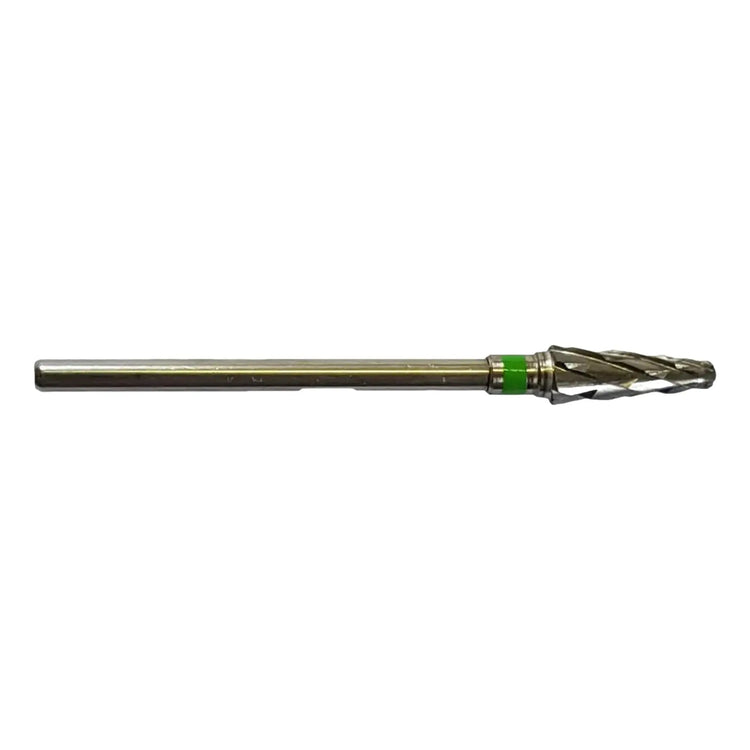 Fraise E5650 Carbure de tungstène - Abrasion des ongles épais - Denture croisée grosse - 4,5 mm - My Podologie
