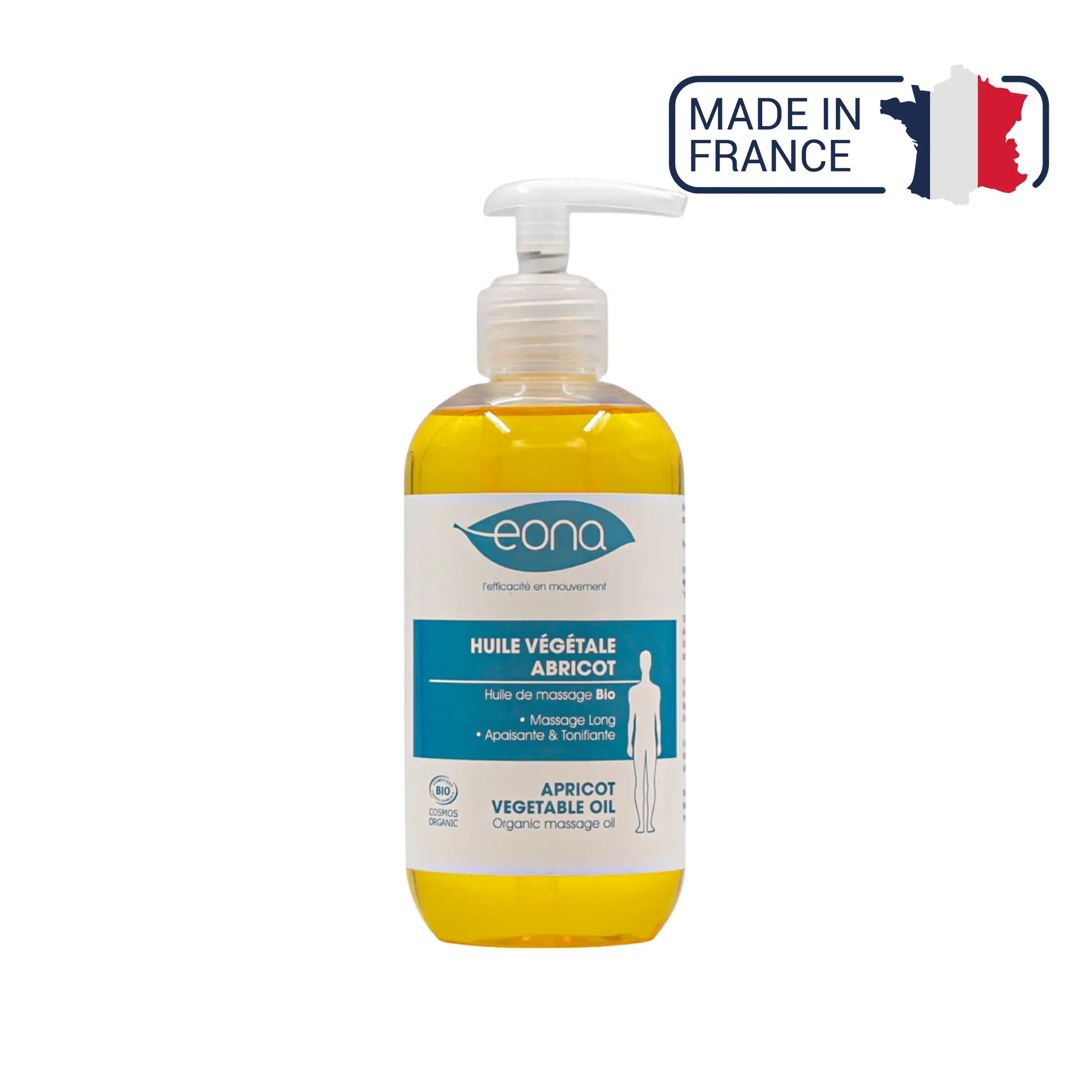 Huile de massage - Abricot - 250 ml - Bio - Eona Eona 