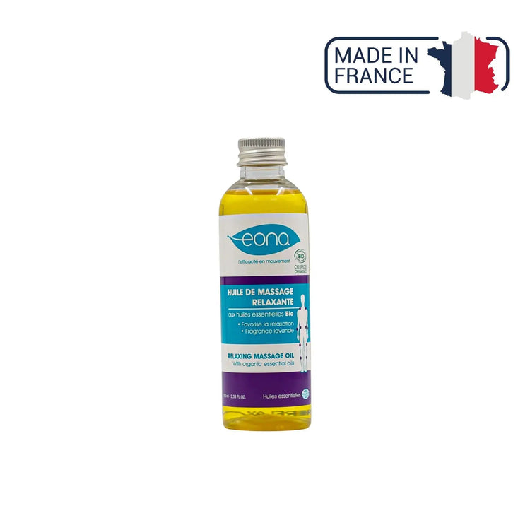 Aceite de masaje - Relajante - Ecológico - 2 capacidades - Eona Eona 
