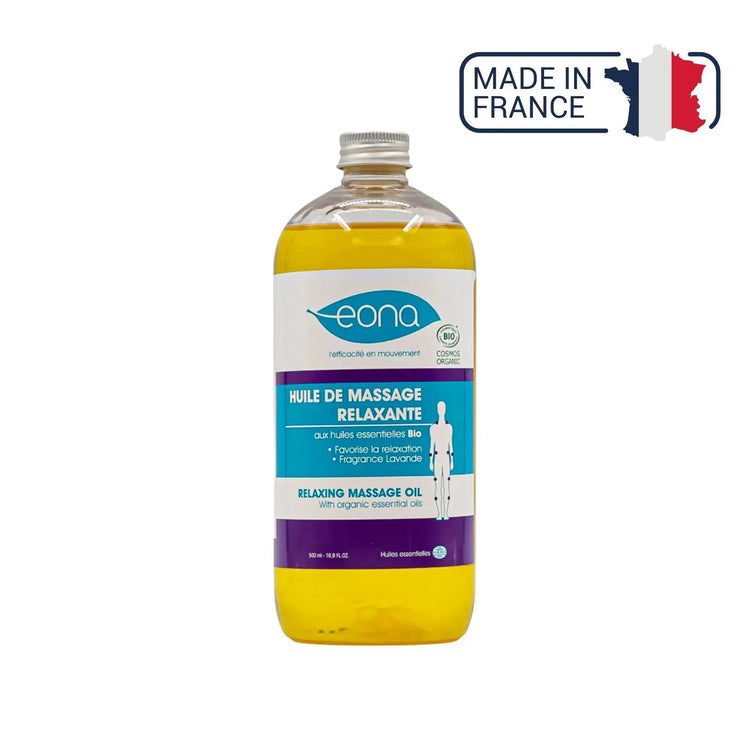 Aceite de masaje - Relajante - Ecológico - 2 capacidades - Eona Eona 