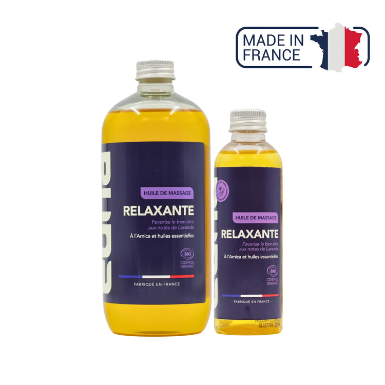 Aceite de masaje - Relajante - Ecológico - 2 capacidades - Eona Eona 