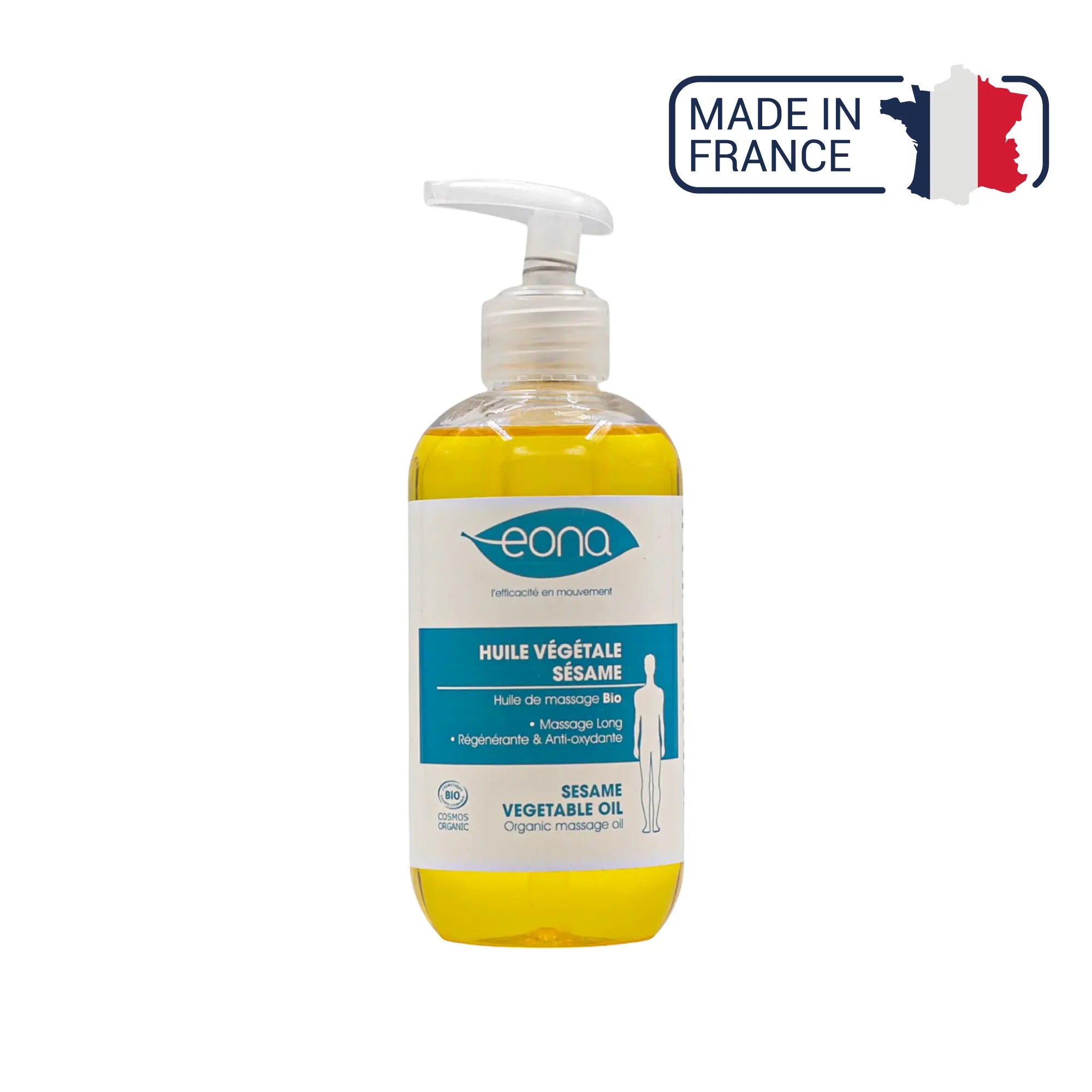 Huile de massage - Sésame - 250 ml - Bio - Eona Eona