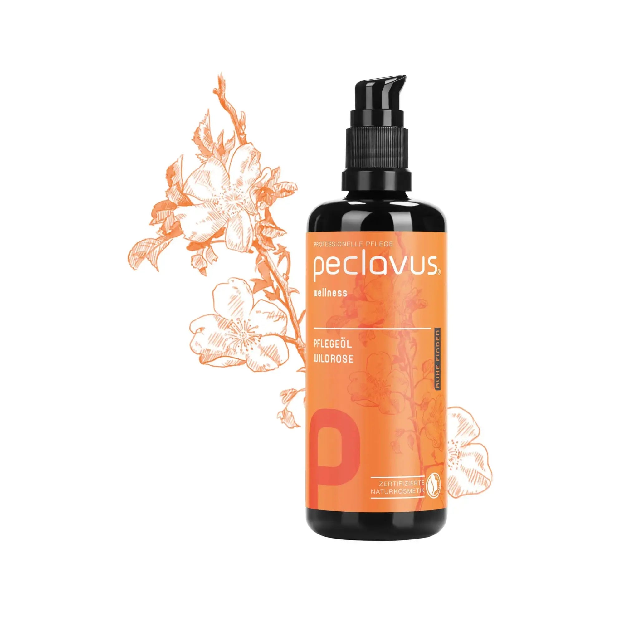 Huile de soin - Rose sauvage - 100 ml - Peclavus Peclavus