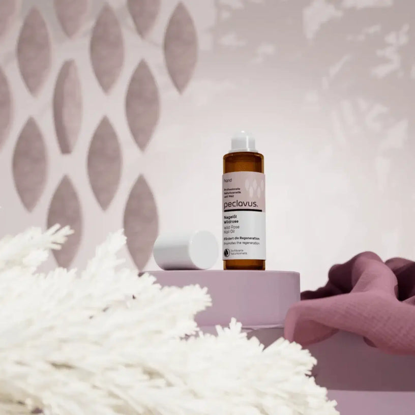 Moisturizing oil for cuticles and nails - Wild Rose Scent - Peclavus Peclavus 