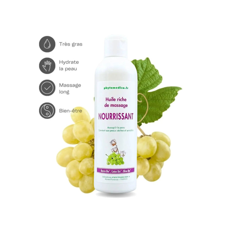 Aceite de Masaje Rico y Nutritivo - 500 ml - Phytomedica Laboratoires Phytomedica 