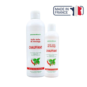 Huile sèche chauffante - deux contenances - Phytomedica Laboratoires Phytomedica 