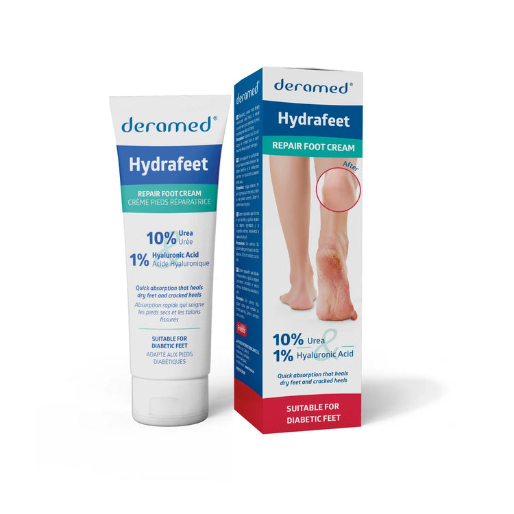 Hydrafeet - Crema reparadora de pies - 75 ml - Deromed® Fresco Podologia 