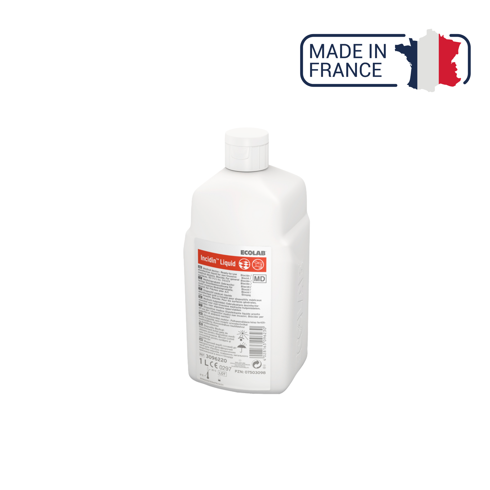 Incidin Liquid - Désinfection Surfaces - 2 contenances - Ecolab by Anios Anios 