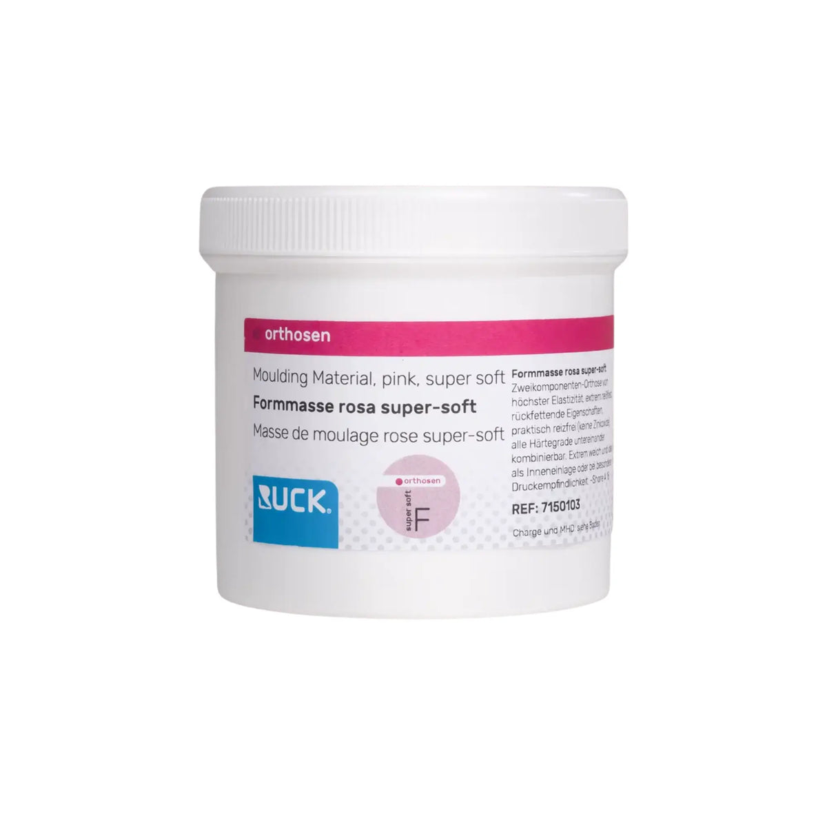 Kit complet pour orthèses sur mesure - 4x 250g - Ruck Ruck 