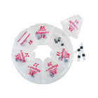 B/S Magnet+ Rondell Profi Tabs Kit - Assortment of 60 tabs - 4 mm width - B/S-Brace