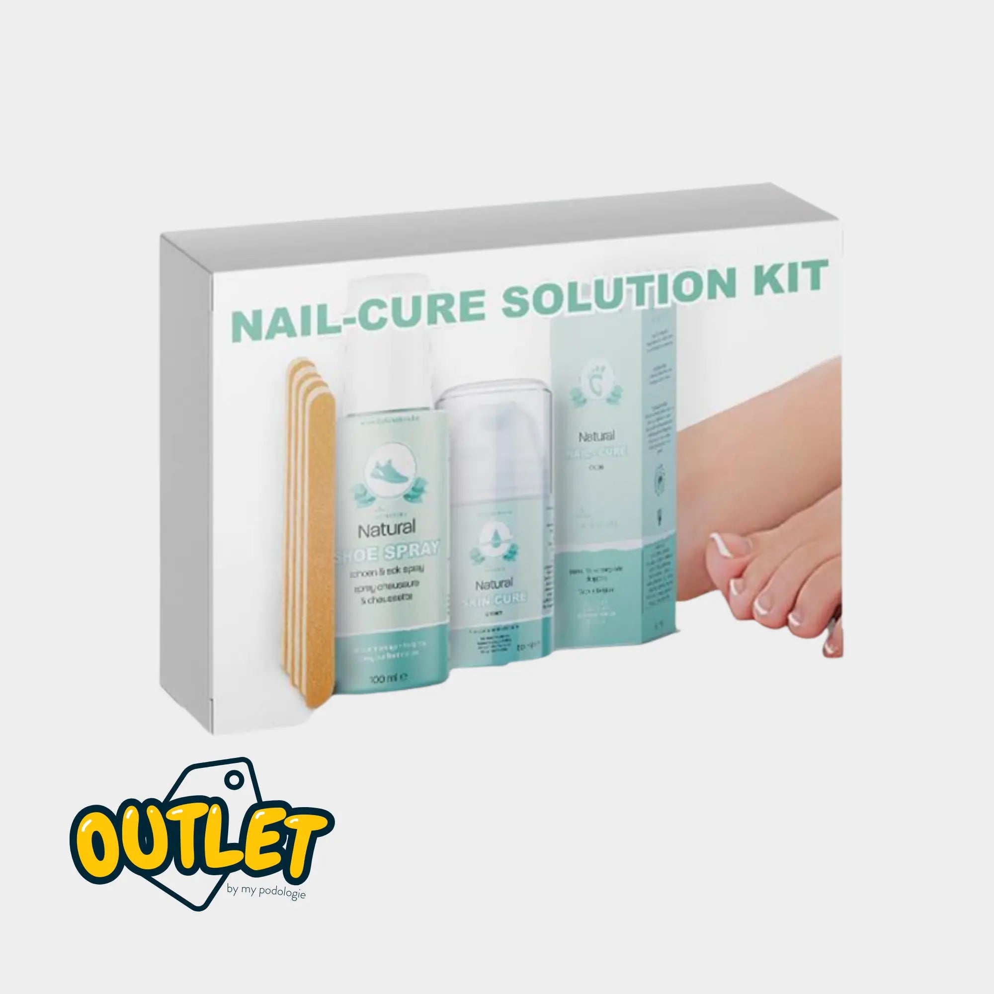 Kit de solutions naturelles pour le traitement des ongles - By LA NATURE // Fin de série By La Nature