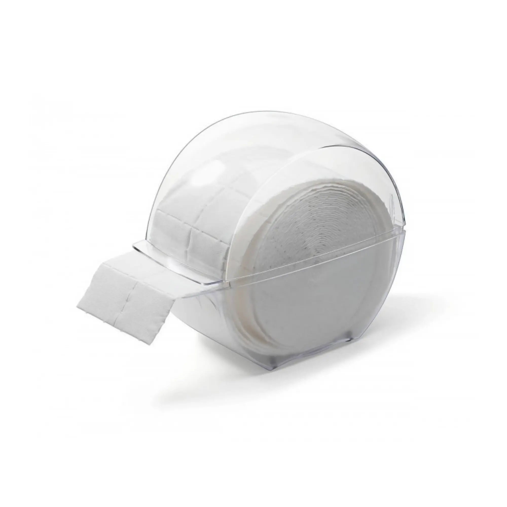 Kit distributeur transparent et 1000 tampons de cellulose Ruck 