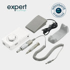 Kit micromoteur portable PODO38 Pro BLDC - Blanc - 30 000 tr/min - Avec pièce à main démontable