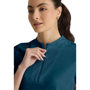 Kristi - High neck zipped tunic - Women - Grey’s Anatomy Stretch Grey’s Anatomy 