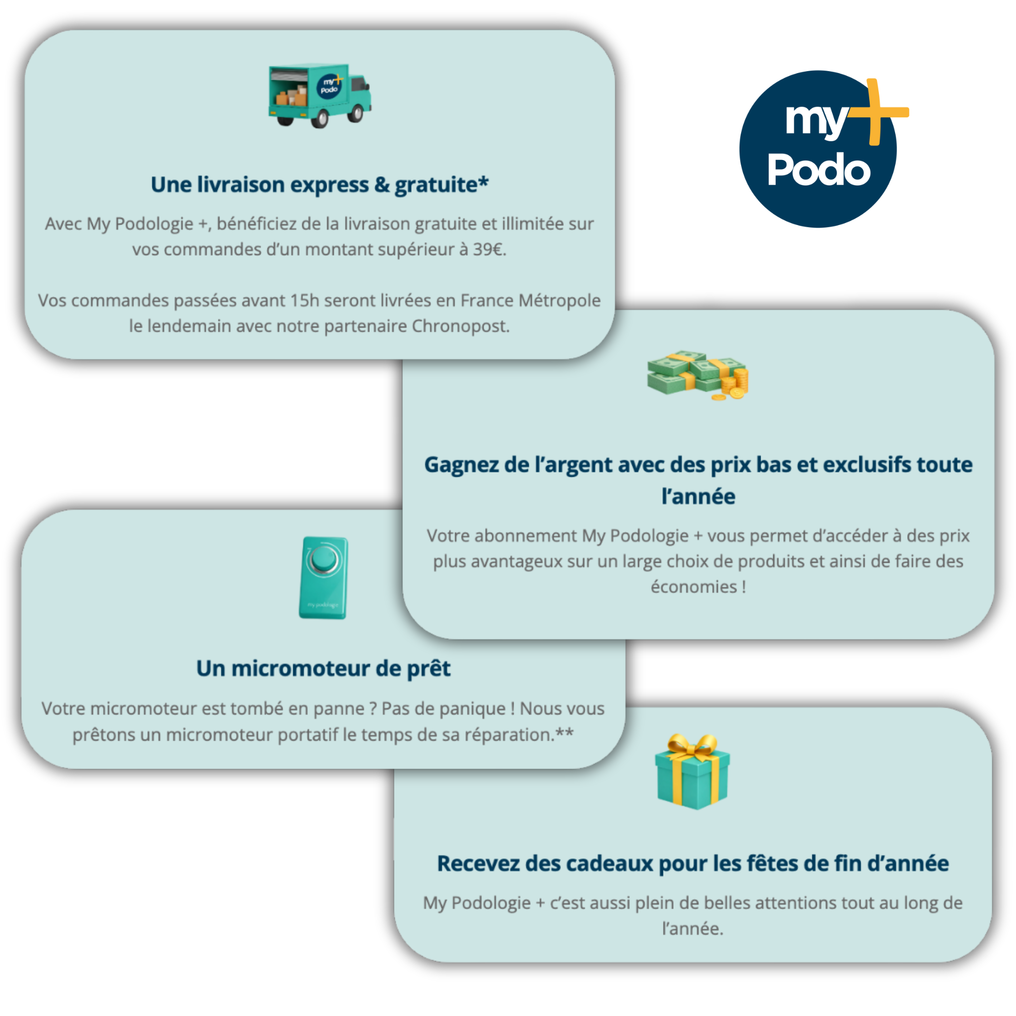 Abonnement My Podologie Plus