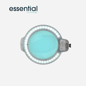 Moonlight 8013/6 LED articulated magnifying lamp for table - White or Black - Essential by My Podologie Activeshop 
