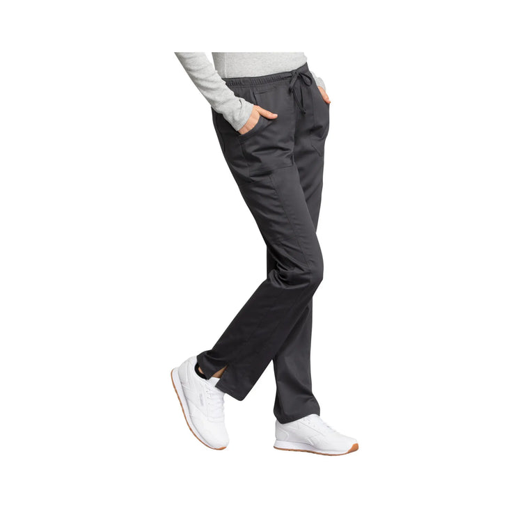 Le Mans - Pantalon droit taille moyenne avec cordon de serrage - Femme - Cherokee Cherokee Authentic Workwear 