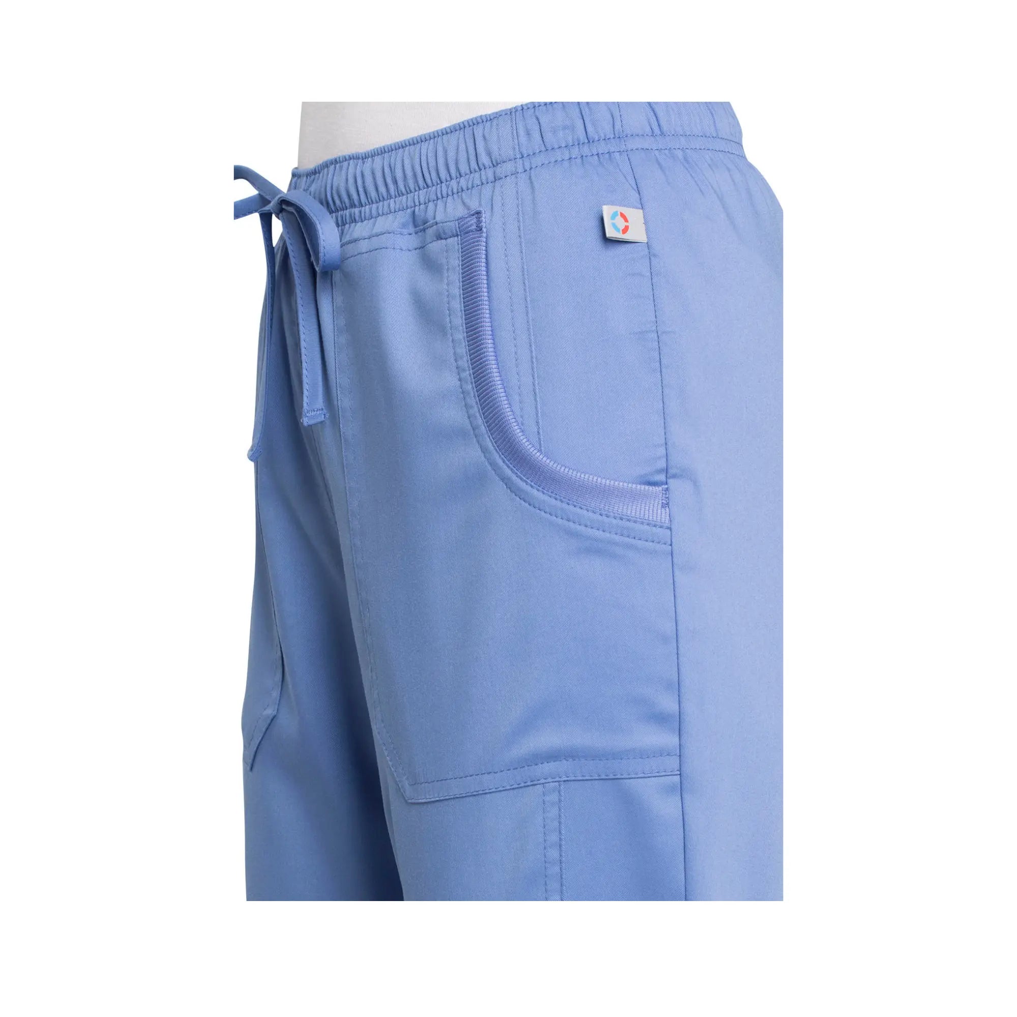 Le Mans - Pantalon droit taille moyenne avec cordon de serrage - Femme - Cherokee Cherokee Authentic Workwear 