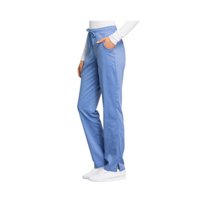 Le Mans - Pantalon droit taille moyenne avec cordon de serrage - Femme - Cherokee Cherokee Authentic Workwear 