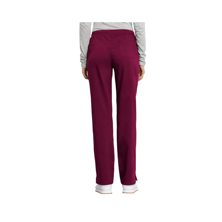 Le Mans - Pantalon droit taille moyenne avec cordon de serrage - Femme - Cherokee Cherokee Authentic Workwear 