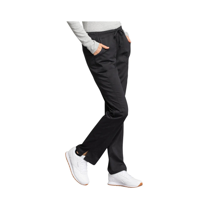 Le Mans - Pantalon droit taille moyenne avec cordon de serrage - Femme - Cherokee Cherokee Authentic Workwear 
