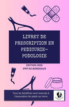 Folleto de prescripción de podología - Asociación Les pieds sur terre