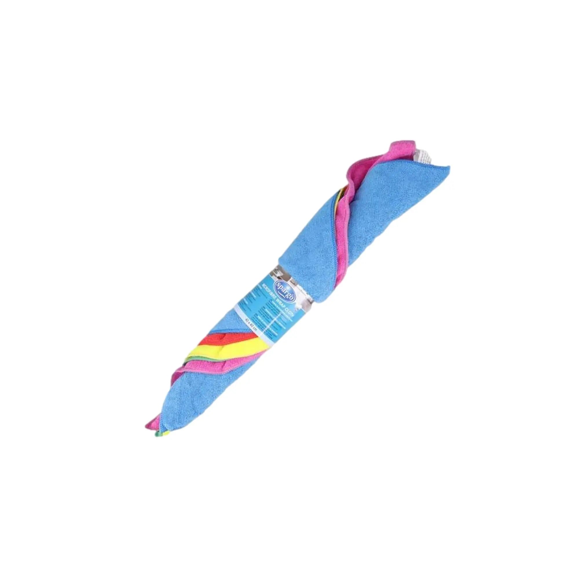 Set of 5 Microfiber Cloths 40x40cm