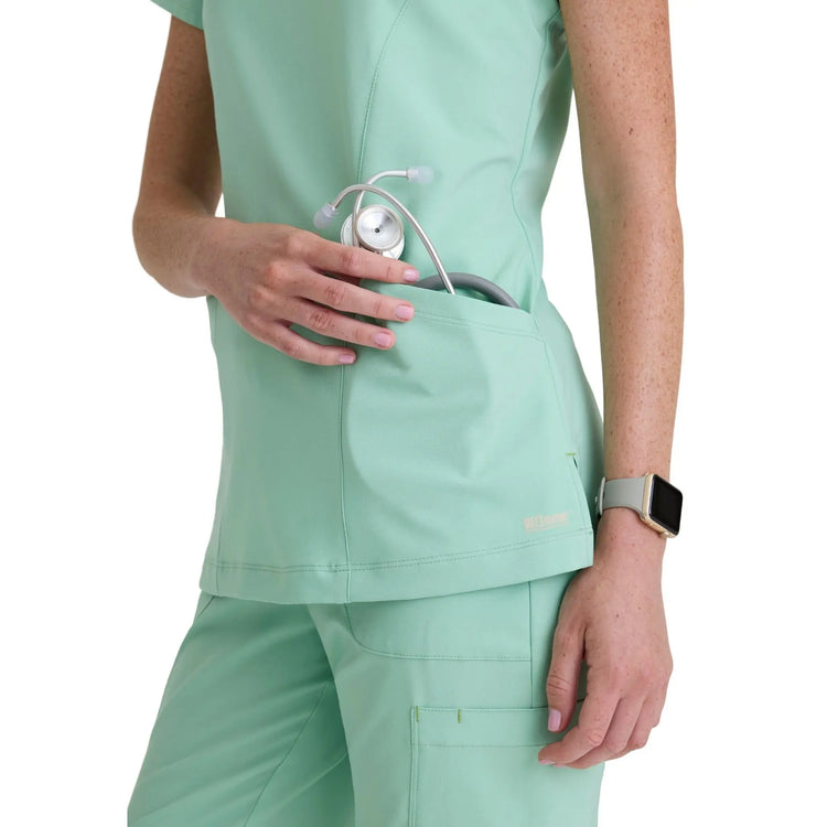 Louisa - Túnica con cuello con muescas - Mujer - Anatomía de Grey Evolve Anatomía de Grey 