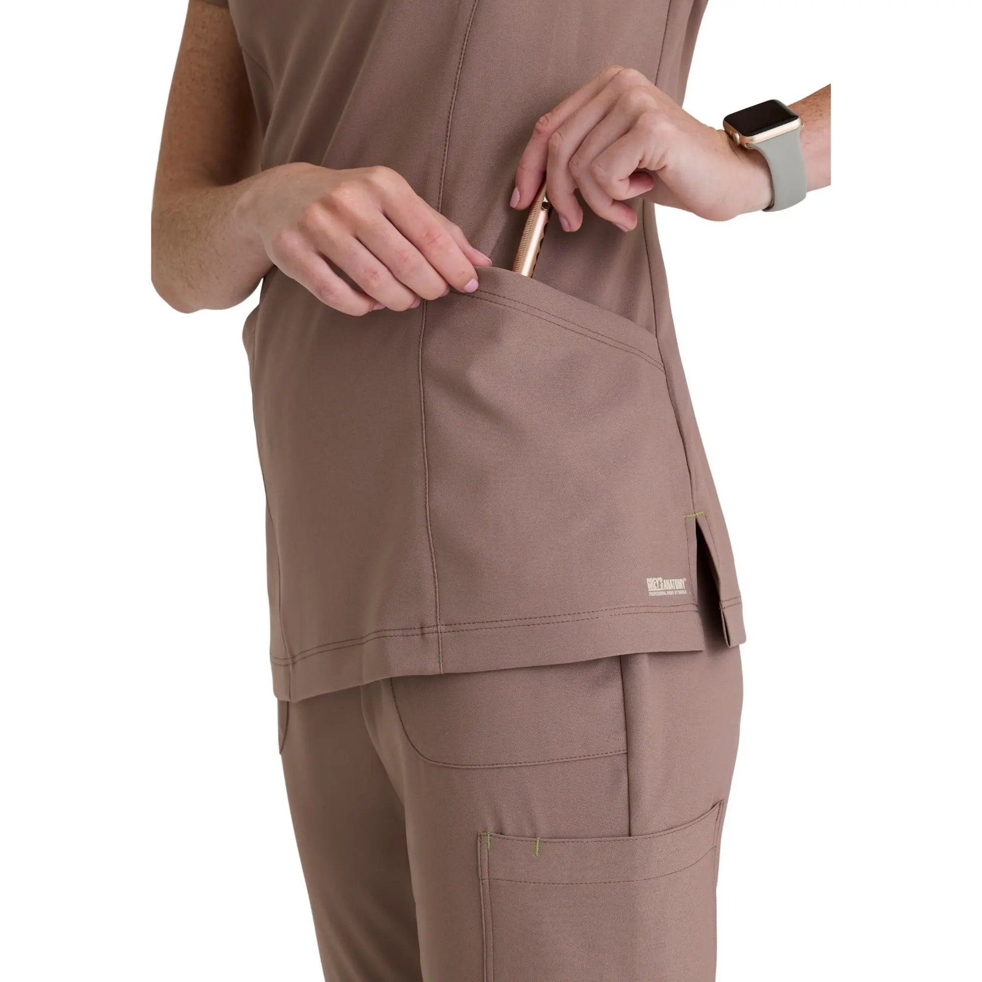 Louisa - Túnica con cuello con muescas - Mujer - Anatomía de Grey Evolve Anatomía de Grey 