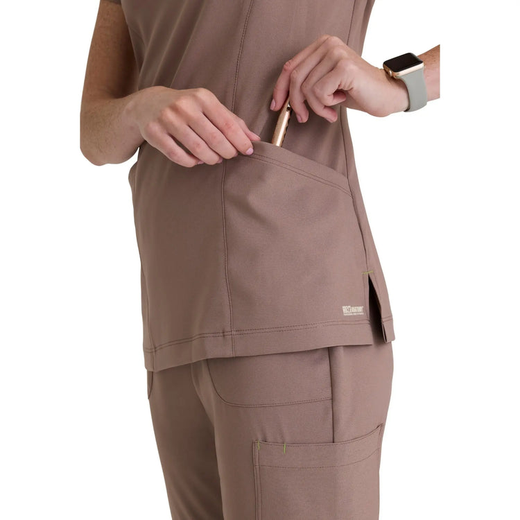 Louisa - Túnica con cuello con muescas - Mujer - Anatomía de Grey Evolve Anatomía de Grey 