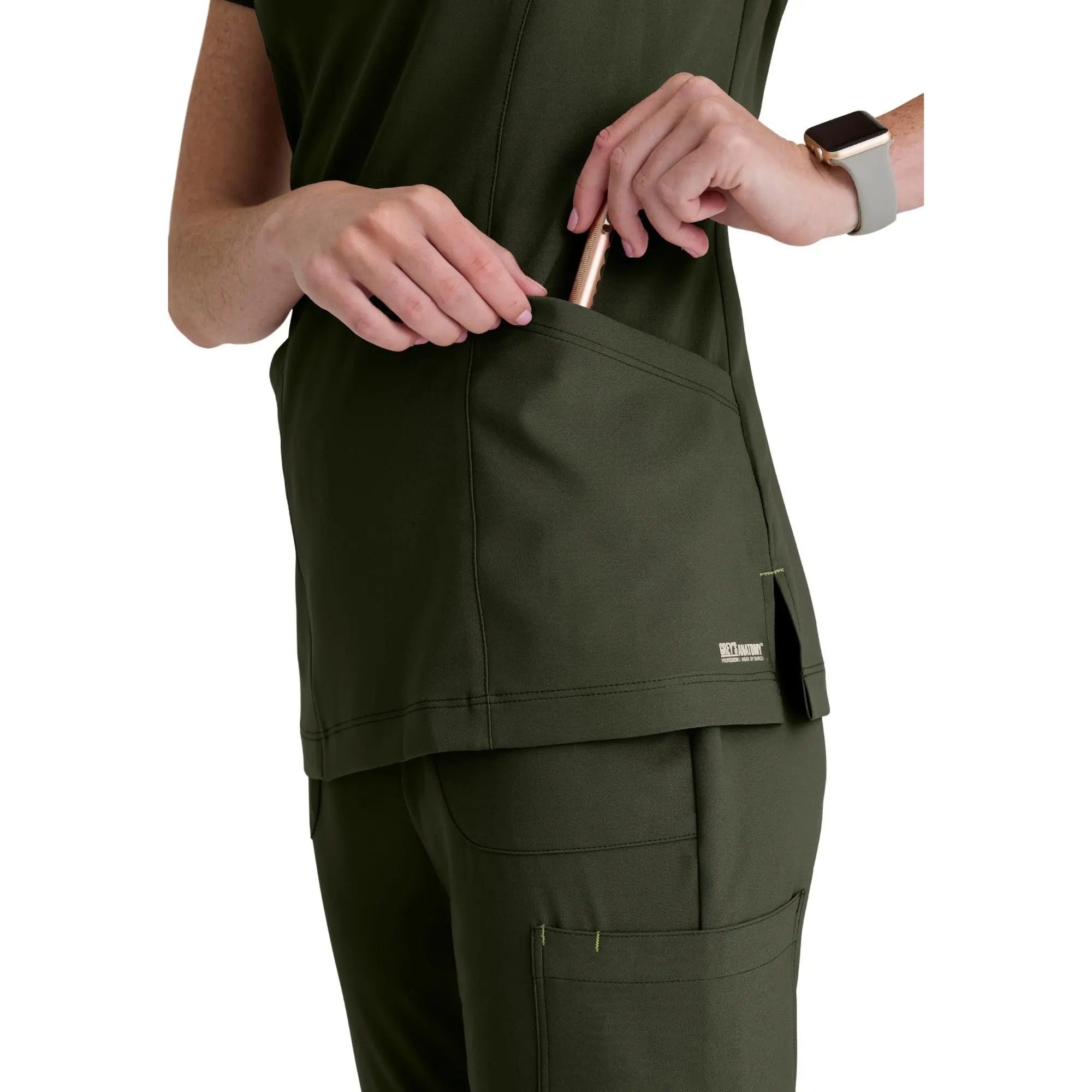Louisa - Túnica con cuello con muescas - Mujer - Anatomía de Grey Evolve Anatomía de Grey 