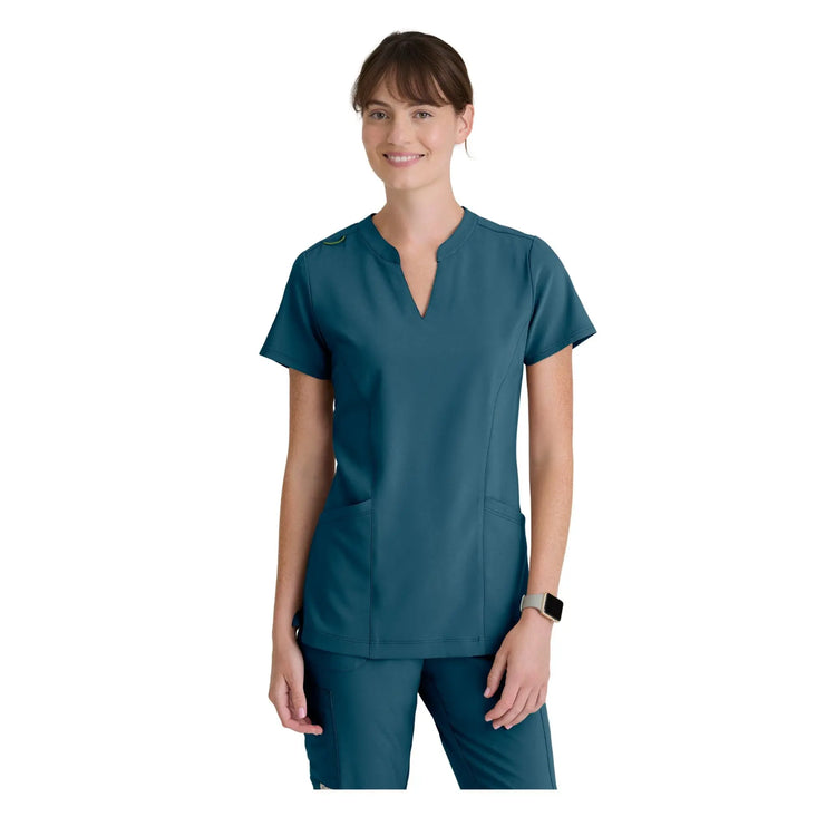 Louisa - Túnica con cuello con muescas - Mujer - Anatomía de Grey Evolve Anatomía de Grey 