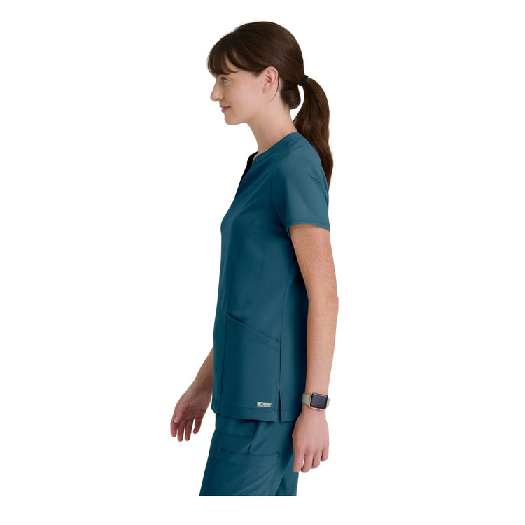 Louisa - Túnica con cuello con muescas - Mujer - Anatomía de Grey Evolve Anatomía de Grey 