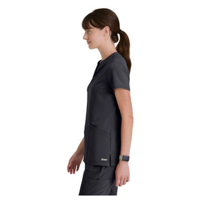 Louisa - Túnica con cuello con muescas - Mujer - Anatomía de Grey Evolve Anatomía de Grey 