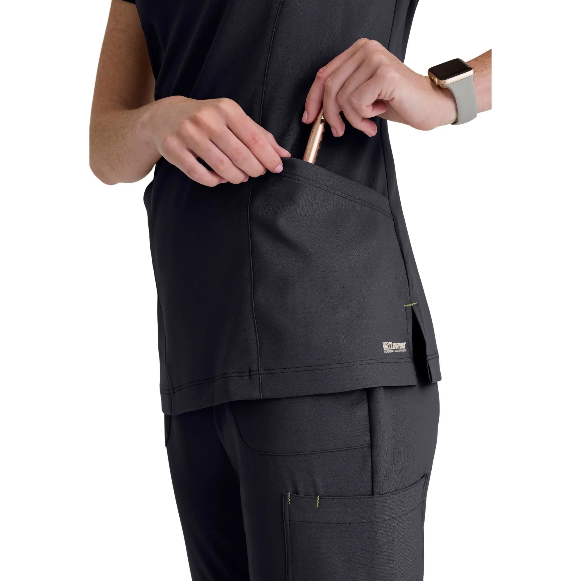 Louisa - Túnica con cuello con muescas - Mujer - Anatomía de Grey Evolve Anatomía de Grey 
