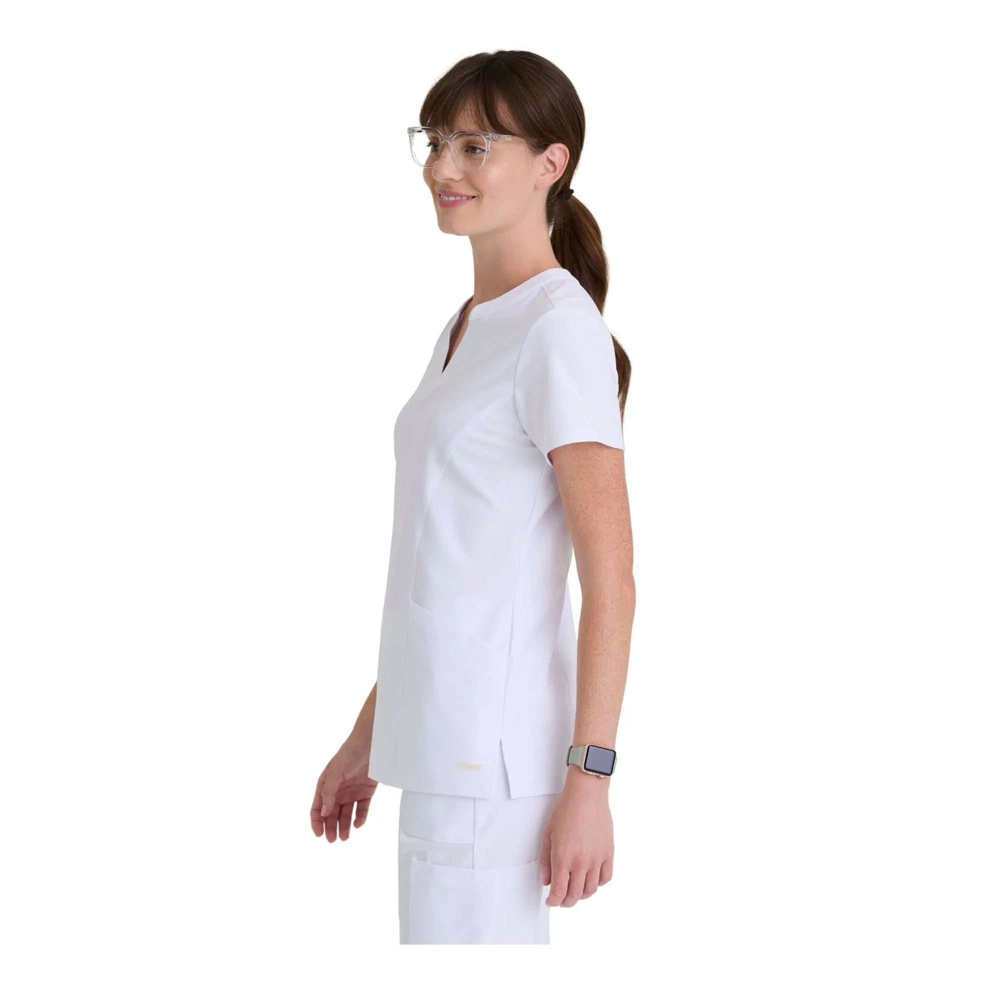 Louisa - Túnica con cuello con muescas - Mujer - Anatomía de Grey Evolve Anatomía de Grey 