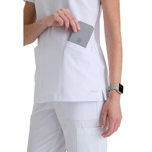 Louisa - Túnica con cuello con muescas - Mujer - Anatomía de Grey Evolve Anatomía de Grey 
