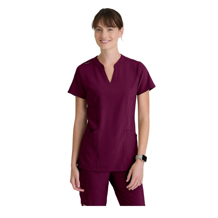 Louisa - Túnica con cuello con muescas - Mujer - Anatomía de Grey Evolve Anatomía de Grey 