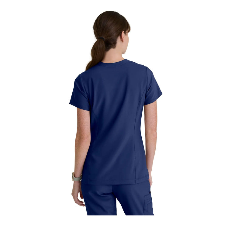 Louisa - Túnica con cuello con muescas - Mujer - Anatomía de Grey Evolve Anatomía de Grey 