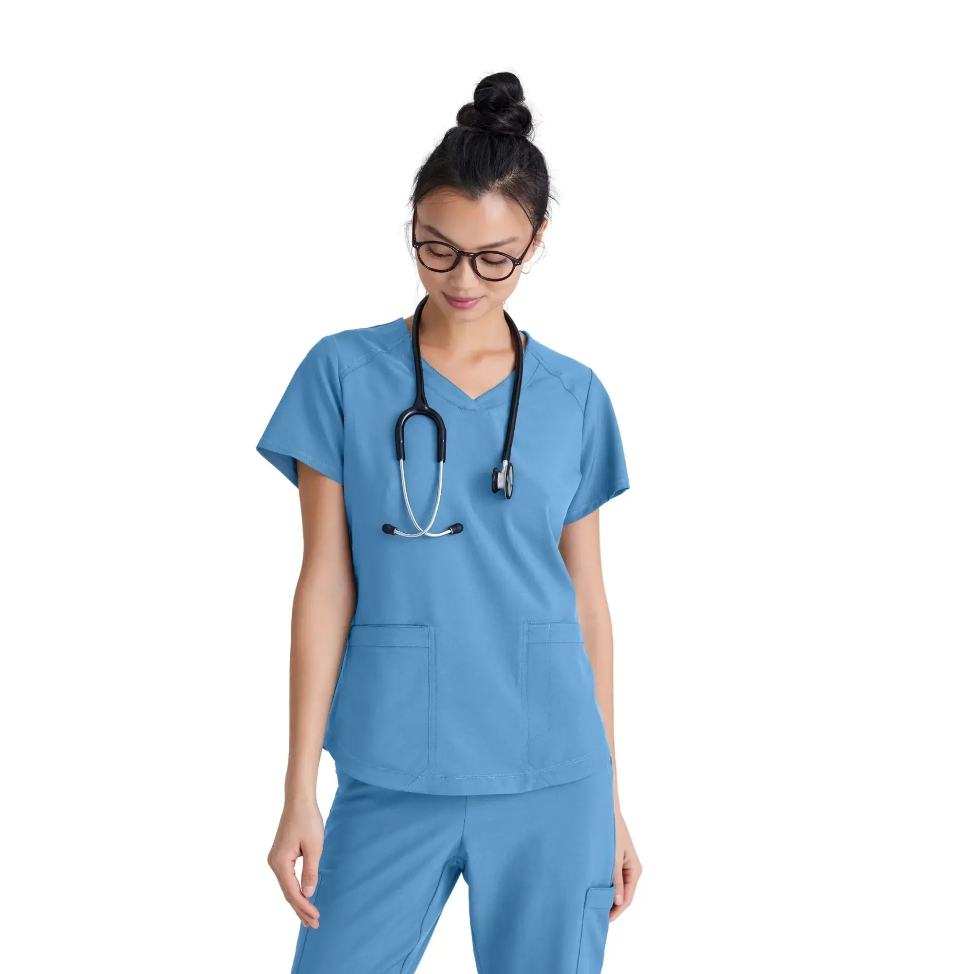 Luma - V-neck tunic - Women - Grey’s Anatomy Evolve Grey’s Anatomy  Sky blue / XL