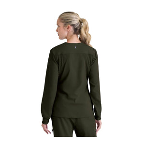 Mila - Round neck medical jacket - Women - Grey’s Anatomy Stretch Grey’s Anatomy 