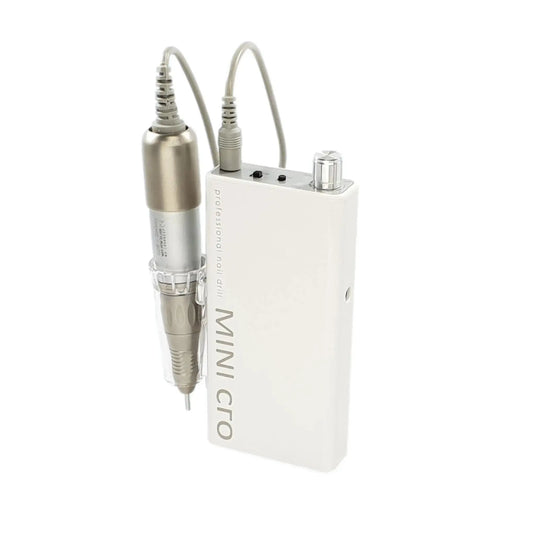 Mini-cro - Micromotor portátil - Blanco - 30.000 rpm - Con pieza de mano extraíble - My Podologie