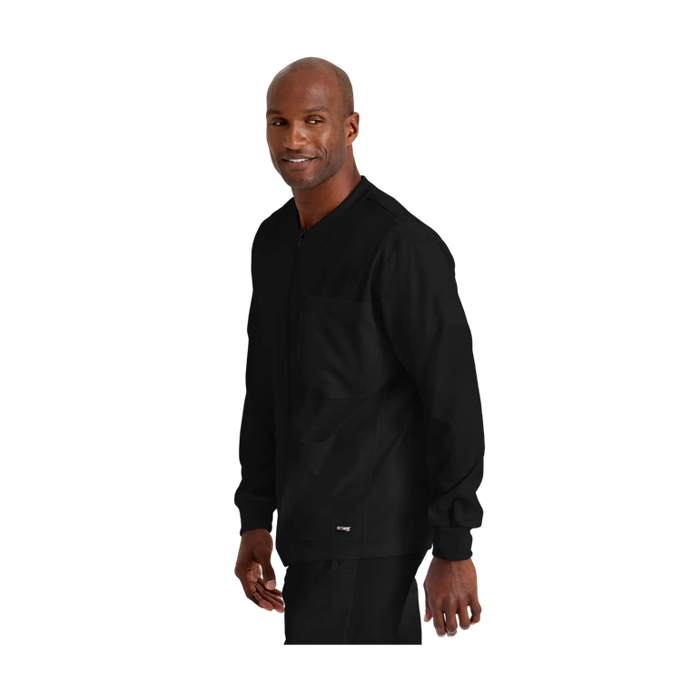 Mio - Chaqueta médica con cuello redondo - Hombre - Grey's Anatomy Stretch Grey's Anatomy 